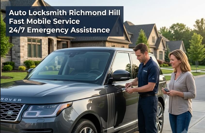 Auto Locksmith Richmond Hill – Fast, Reliable Car Key & Lock Services by TheNorthernLocksmith